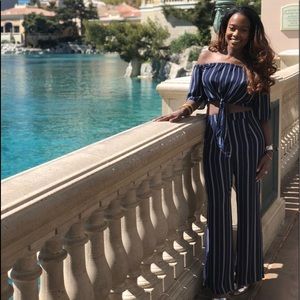 Off the shoulder Two piece set Vacation Summer